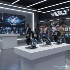Volt Sonic Pro – Fone Gamer Sem Fio com LED RGB Volt Sonic Pro – Fone Gamer Sem Fio com LED RGB